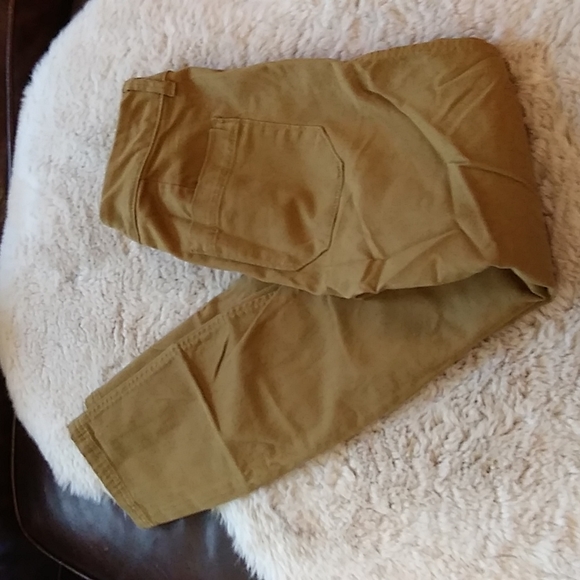 VGUC Old Navy pixie ankle length mustard skinny pant. Size 0. Length 26 … - Picture 3 of 9